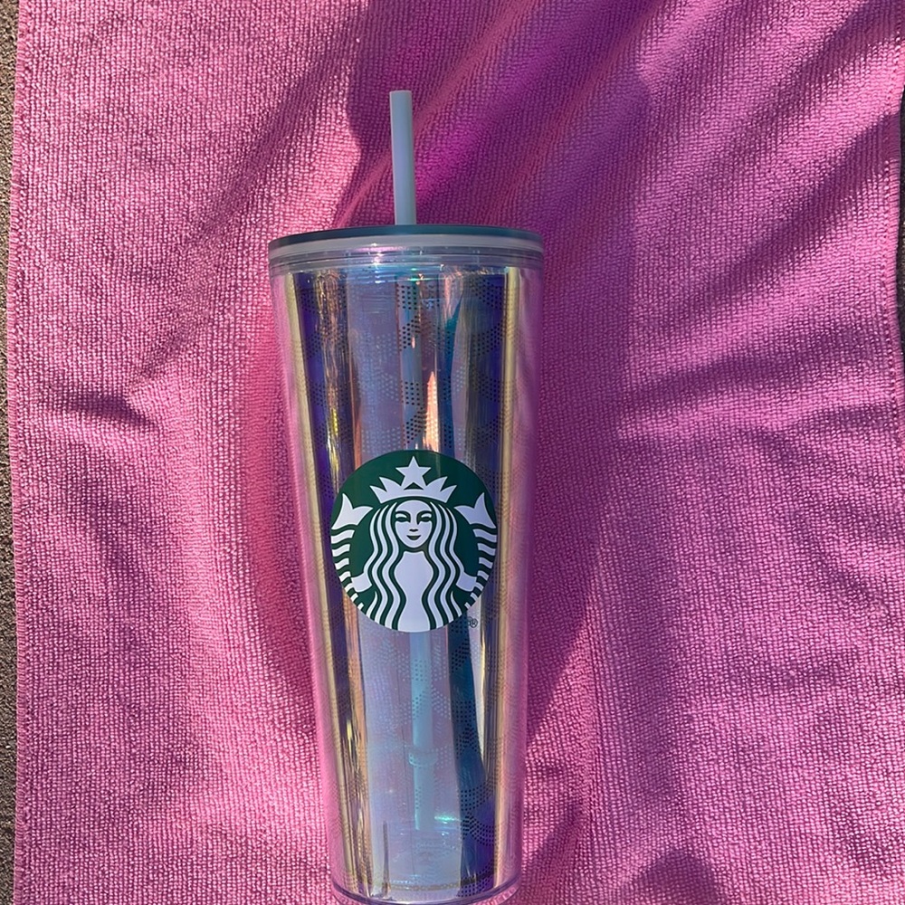 Limited Edition Starbucks Teal Iridescent Tumbler